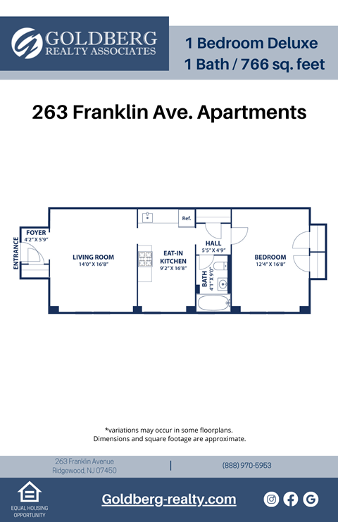 263 Franklin Ave. 1-2 Beds Apartment for Rent - Photo Gallery 20