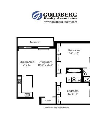 Two Bedroom-One and One Half Bath Two Bedroom-One and One Half Bath