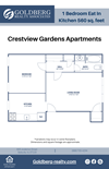 One Bedroom 1 bath