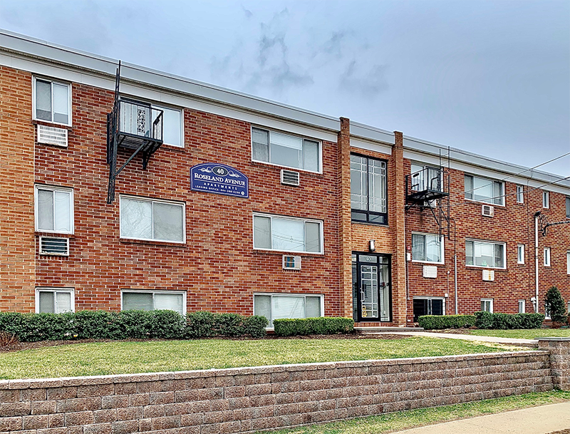 our apartments are located in a brick building