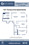 Two Bedroom 1 bath