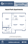 One Bedroom 1 bath