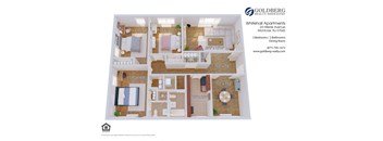 Three Bedroom 2 Bath