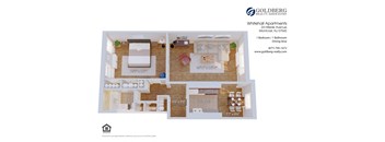 One Bedroom One Bath