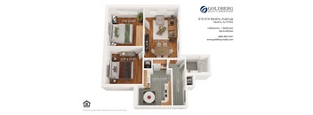 Two Bedroom One Bath