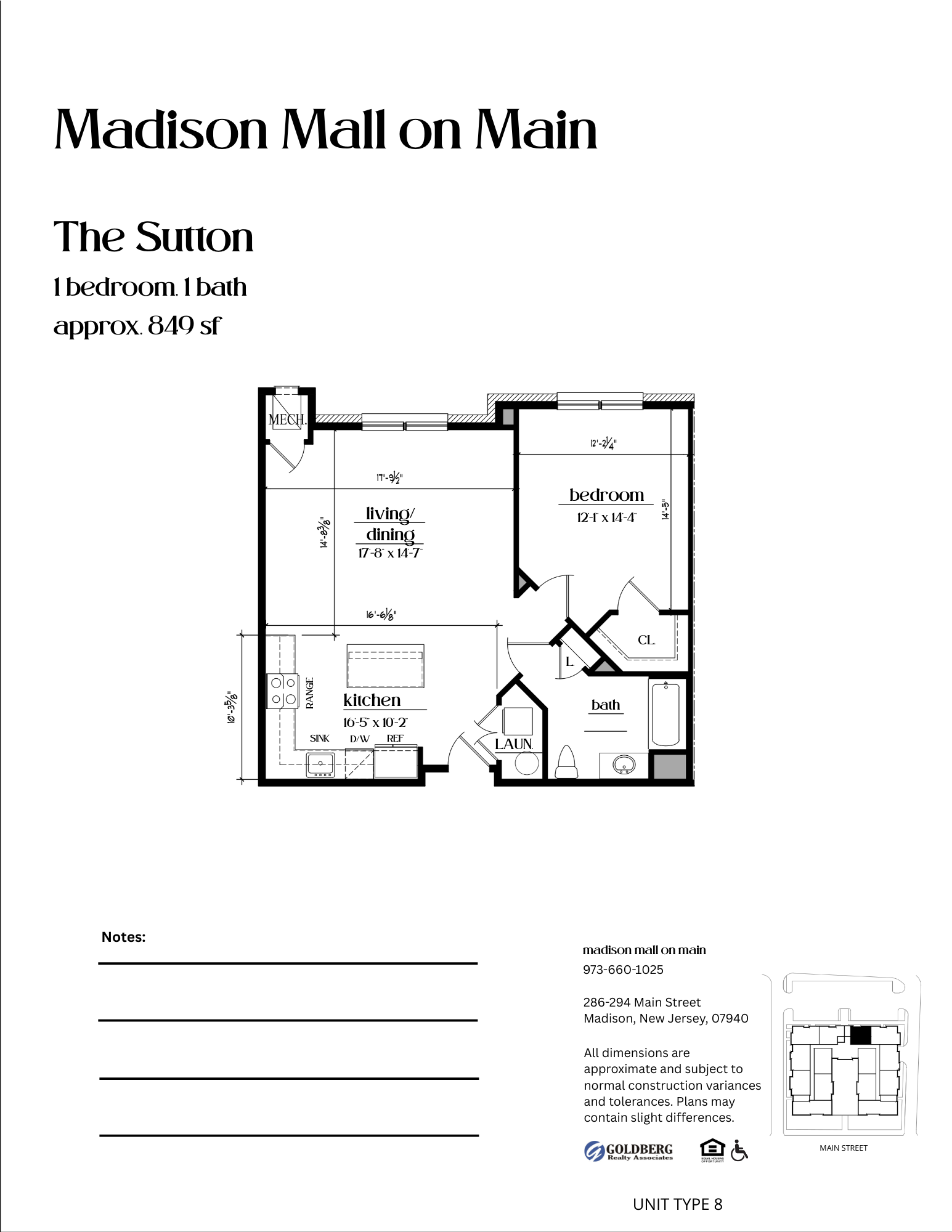The Sutton 849