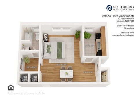 40 Verona Place Studio-2 Beds Apartment for Rent - Photo Gallery 13