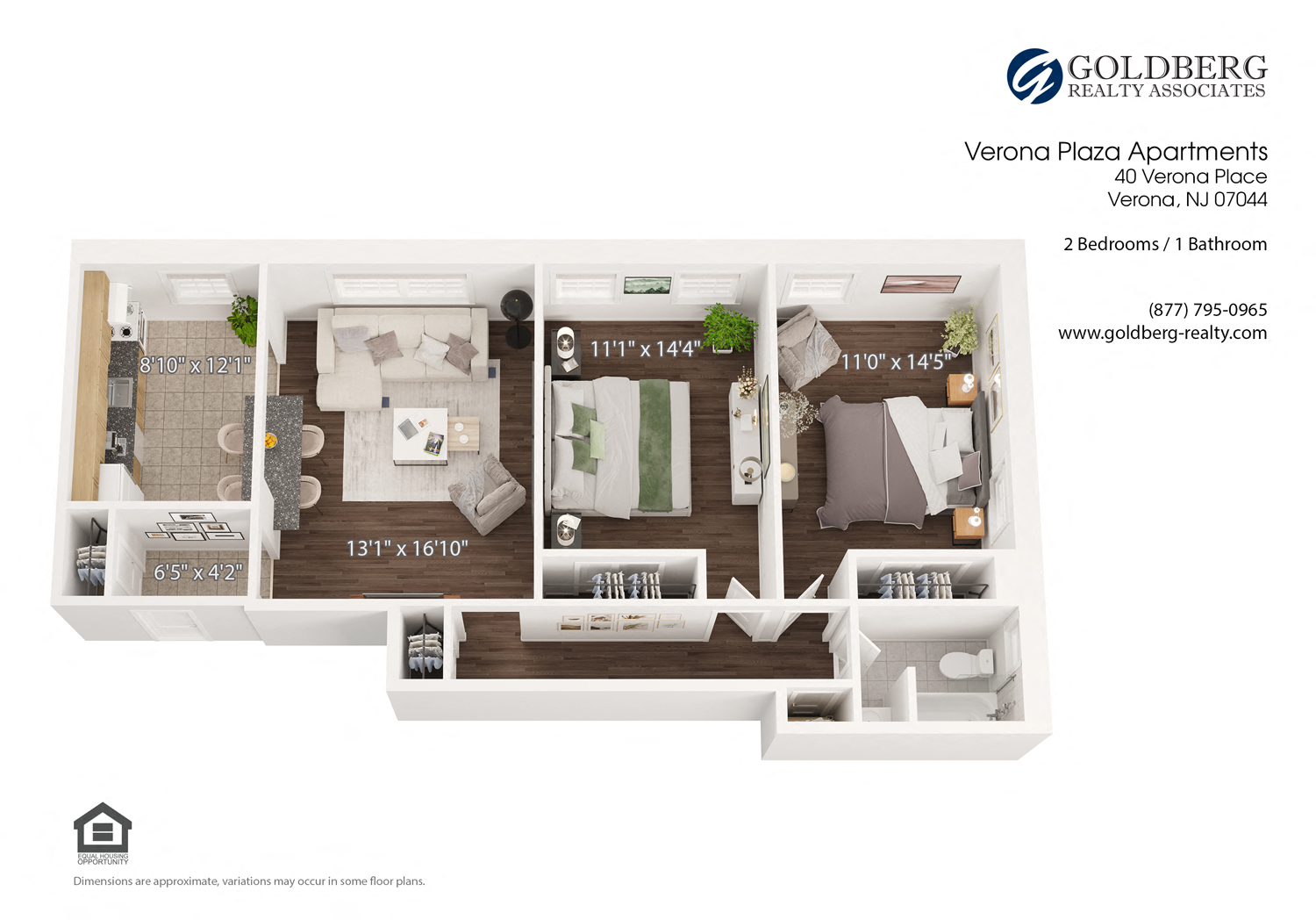 Two Bedroom Large