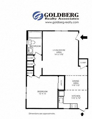One Bedroom 1 Bath One Bedroom 1 Bath