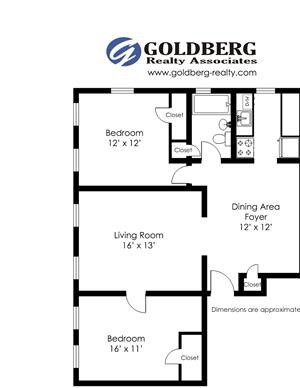 2 Bedroom 1 bath 2 Bedroom 1 bath