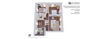 Two Bedroom-One Bath