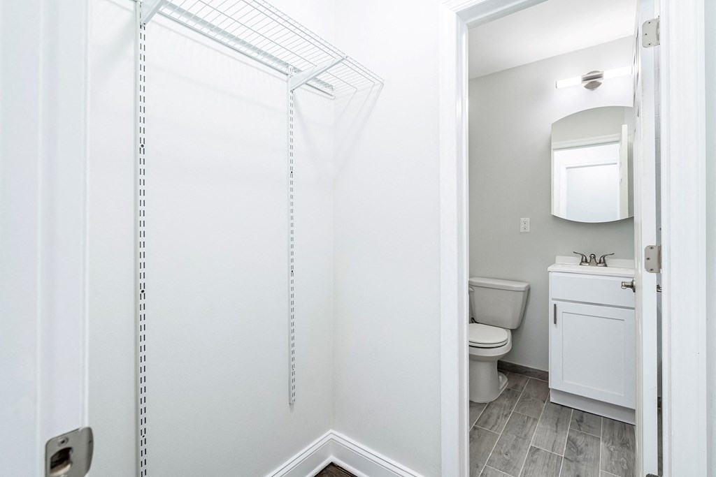 a small bathroom with a shower and a toilet