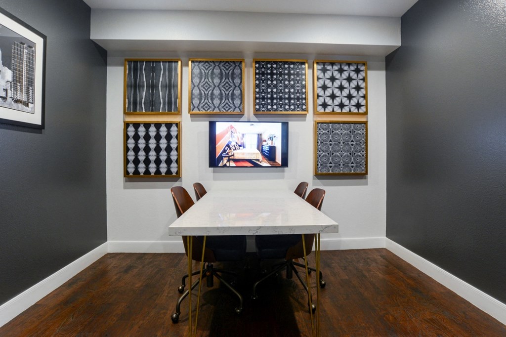 conference room in austin apartments near red river district