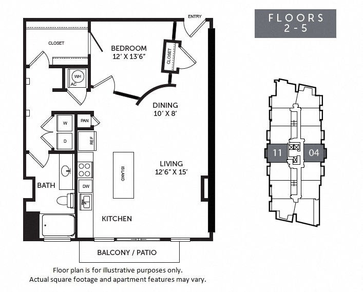 New Monarch A3R floor plan at The Monarch by Windsor, Austin, TX