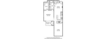 Floorplan at Windsor on the Lake, 43 Rainey Street, Austin, TX 78701