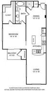 Floorplan Floorplan at Windsor on the Lake, 43 Rainey Street, Austin, TX 78701