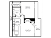 Clarendon Floor plan Clarendon Floor plan at Windsor Village at Waltham, 976 Lexington Street, Waltham, MA 02452
