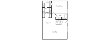 Dartmouth Floor plan at Windsor Village at Waltham, 976 Lexington Street, Waltham, MA 02452