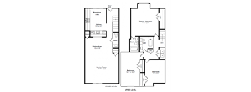 Newbury 2 Floor Plan at Windsor Village at Waltham, 976 Lexington Street, Waltham, MA 02452
