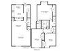 Newbury 2 Floor Plan Newbury 2 Floor Plan at Windsor Village at Waltham, 976 Lexington Street, Waltham, MA 02452