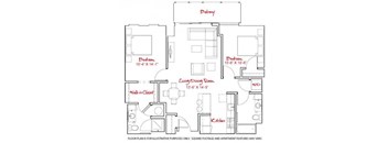 Floorplan at Windsor at Maxwell's Green, 1 Maxwells Green, Somerville, MA 2144