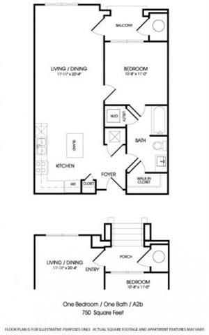 The Dylan Floorplan at The Manhattan Tower and Lofts