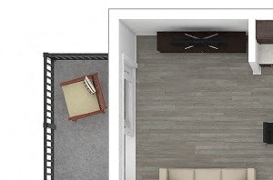 Dakota floor plan Dakota floor plan at The Manhattan Tower and Lofts, 1801 Bassett Street, 80202