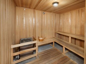 Dry Sauna and Steam Room At 5550 Wilshire at Miracle Mile by Windsor, Los Angeles, CA, 90036