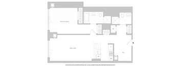 1Br Den 1Bth 2 Floorplan at The Aldyn