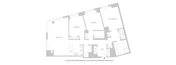 3Br 3Bth Floorplan at The Aldyn