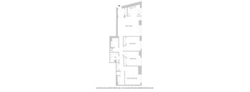 3Br 2Bth Floorplan at The Aldyn