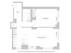 1BR 1Bth - 5 Floorplan 1BR 1Bth - 5 Floorplan at The Ashley