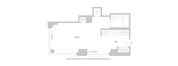 Studio2 Floorplan at The Ashley