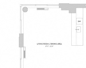 Floorplan at The Ashley