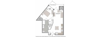 Floorplan at Twenty50 by Windsor, 2050 N. Central Rd., Fort Lee, NJ 07024