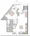 Floorplan Floorplan at Twenty50 by Windsor, 2050 N. Central Rd., Fort Lee, NJ 07024