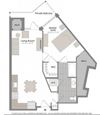 Floorplan Floorplan at Twenty50 by Windsor, 2050 N. Central Rd., Fort Lee, NJ 07024