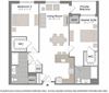 Floorplan Floorplan at Twenty50 by Windsor, 2050 N. Central Rd., Fort Lee, NJ 07024