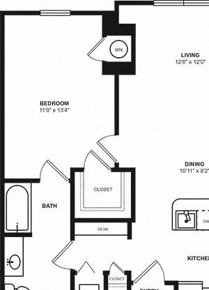 Floorplan at Windsor at Liberty House