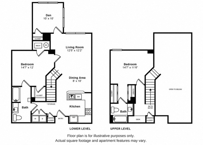 Baldwin Floorplan at Windsor at Liberty House