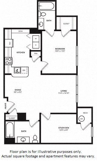 Floorplan at Windsor at Liberty House