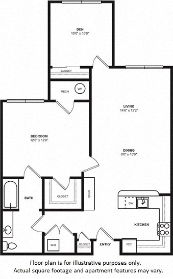 Floorplan at Windsor at Liberty House
