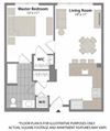 Floorplan Floorplan at Warren at York by Windsor, 120 York St., Jersey City, NJ 7302