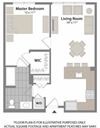 Floorplan Floorplan at Warren at York by Windsor, 120 York St., Jersey City, NJ 7302