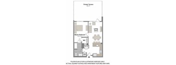 Floorplan at Warren at York by Windsor, 120 York St., Jersey City, NJ 7302