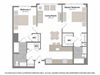Floorplan Floorplan at Warren at York by Windsor, 120 York St., Jersey City, NJ 7302