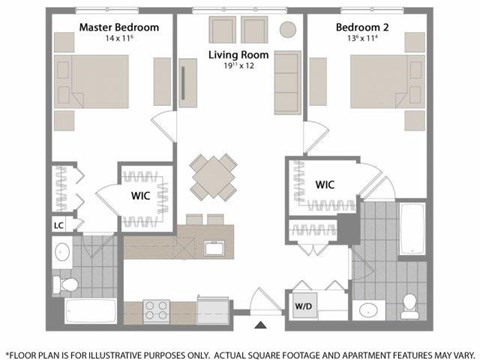 Floorplan at Warren at York by Windsor, 120 York St., Jersey City, NJ 7302