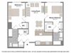 Floorplan Floorplan at Warren at York by Windsor, 120 York St., Jersey City, NJ 7302