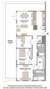 Floorplan Floorplan at Warren at York by Windsor, 120 York St., Jersey City, NJ 7302