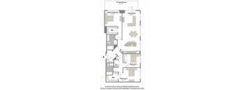 Floorplan at Warren at York by Windsor, 120 York St., Jersey City, NJ 7302